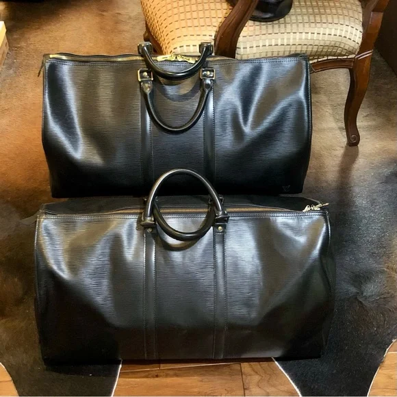 Louis Vuitton Black Epi 4 Piece Travel Set - Picture 4 of 10